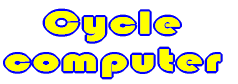 Cycle computer 